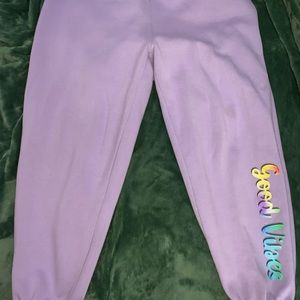 Good vibes sweat pants